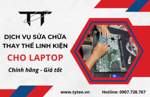 Sửa chữa thay thế linh kiện laptop chính hãng tại quận 12, Hóc Môn